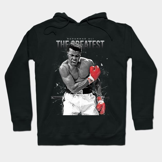 muhammad ali Hoodie by Araceliso